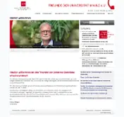 Kleine Seitenvorschau von freunde.uni-mainz.de
