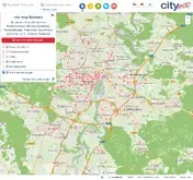 Kleine Seitenvorschau von city-map.de