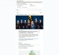 Kleine Seitenvorschau von bundesregierung.de