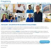 Kleine Seitenvorschau von freyklang-zentrum.de