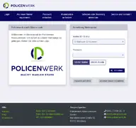 Kleine Seitenvorschau von login.policenwerk.de