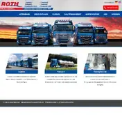 Kleine Seitenvorschau von roth-logistics.de