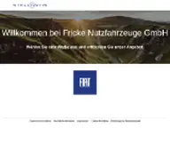 Kleine Seitenvorschau von fricke-nutzfahrzeug.de