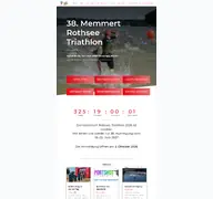 Kleine Seitenvorschau von rothsee-triathlon.de