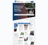 Kleine Seitenvorschau von dshs-koeln.de