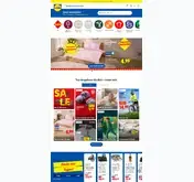 Kleine Seitenvorschau von lidl.de