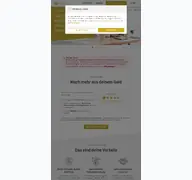 Kleine Seitenvorschau von dvag.de