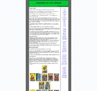 Kleine Seitenvorschau von tarotkarten-bedeutung.de