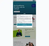 Kleine Seitenvorschau von easybank.de