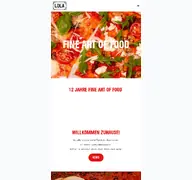 Kleine Seitenvorschau von lolapizzaiola.de