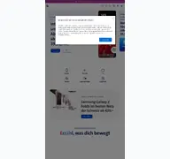 Kleine Seitenvorschau von swisscom.ch