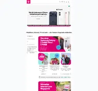 Kleine Seitenvorschau von telekom.de
