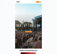 Kleine Seitenvorschau von friedberg-openair.de