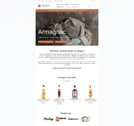 Kleine Seitenvorschau von armagnac.de