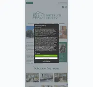 Kleine Seitenvorschau von rottaler-stuben.de