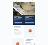 Kleine Seitenvorschau von touch-it.de