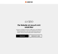 Kleine Seitenvorschau von zalando.de