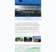 Kleine Seitenvorschau von touristinfo-donaustauf.de