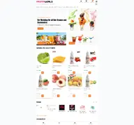 Kleine Seitenvorschau von aromaworld.de