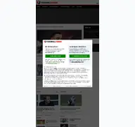 Kleine Seitenvorschau von fussballfieber.de