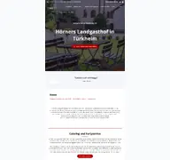 Kleine Seitenvorschau von hoerners-landgasthof.de