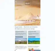 Kleine Seitenvorschau von rovell-hotels.de