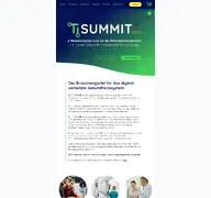 Kleine Seitenvorschau von tisummit.de