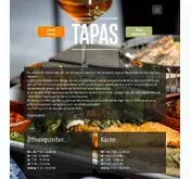 Kleine Seitenvorschau von tapas-bochum.de