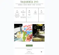 Kleine Seitenvorschau von taqueria341.de