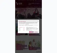 Kleine Seitenvorschau von hs-bremen.de
