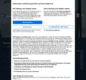 Kleine Seitenvorschau von clever-tanken.de