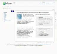 Kleine Seitenvorschau von hydro-wiki.de