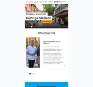Kleine Seitenvorschau von buehlinaktion.de