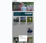 Kleine Seitenvorschau von golf.ch