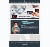 Kleine Seitenvorschau von nur-hier.de