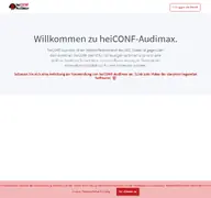Kleine Seitenvorschau von audimax.heiconf.uni-heidelberg.de