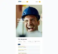 Kleine Seitenvorschau von jobs.personal-holding.de