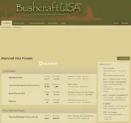 Kleine Seitenvorschau von bushcraftusa.com