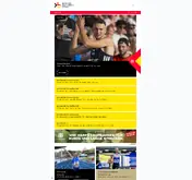 Kleine Seitenvorschau von leichtathletik.de