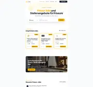 Kleine Seitenvorschau von friseur-job.de