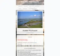 Kleine Seitenvorschau von auleber-fischzucht.de