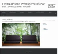 Kleine Seitenvorschau von psychiatrie-wismar.de