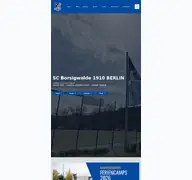 Kleine Seitenvorschau von scborsigwalde.de