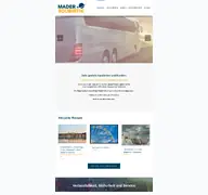 Kleine Seitenvorschau von mader-touristik.de