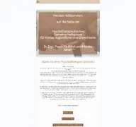 Kleine Seitenvorschau von psychotherapie-elkordi.de