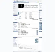 Kleine Seitenvorschau von pro-linux.de