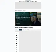 Kleine Seitenvorschau von tv.mittelbayerische.de