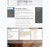 Kleine Seitenvorschau von fritzwalter.de