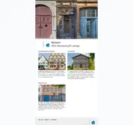 Kleine Seitenvorschau von museen-lemgo.de