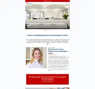 Kleine Seitenvorschau von cardiomed-oelde.de